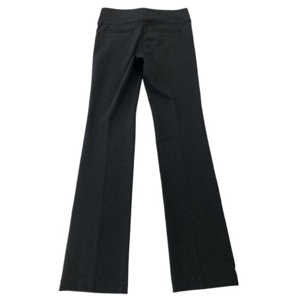 Ecru stylish pull on flattering trouser pants quality jersey fake pockets small - Picture 2 of 13